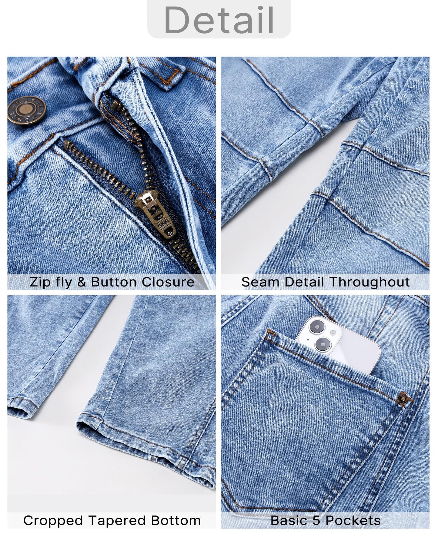 Barrel Jeans for Women High Waisted Stretch Denim Trouser Ankle Pants