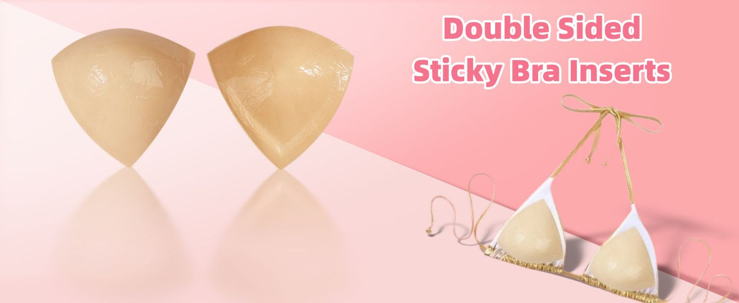Double-sided Sticky Inserts Lightly Padded Adhesive Lifting Bras Pads