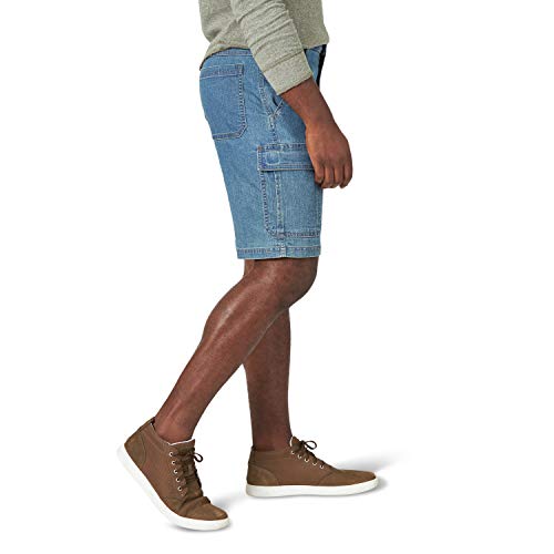 Men's Classic Cargo Jeans Short Stretch Denim Short Pants