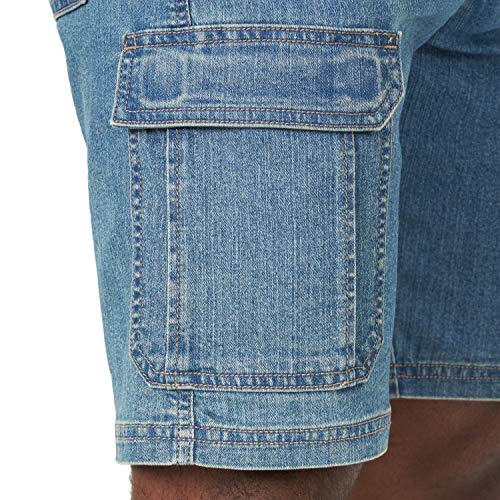 Men's Classic Cargo Jeans Short Stretch Denim Short Pants