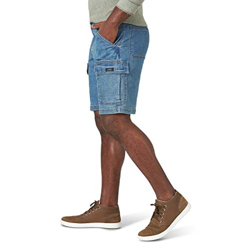 Men's Classic Cargo Jeans Short Stretch Denim Short Pants