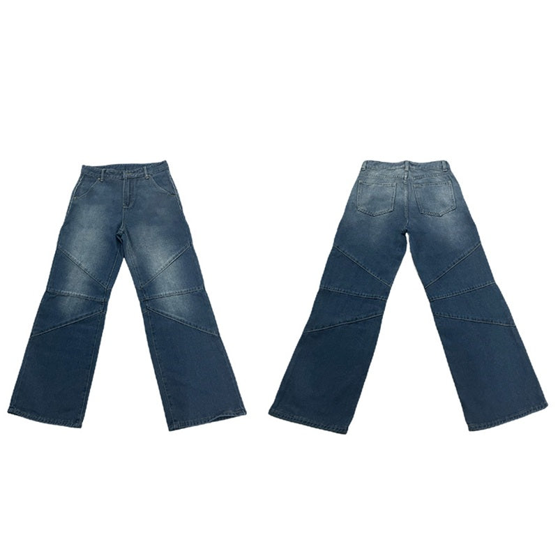 Women's High Waisted Baggy Barrel Jeans Boyfriend Wid Leg Denim Pants