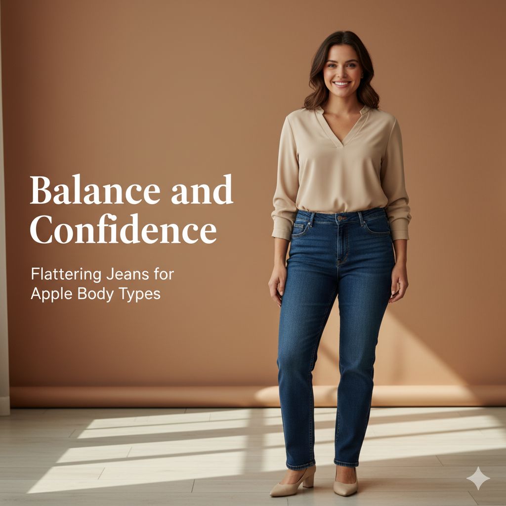 Best Jeans for Apple Body Shape: Balance and Comfort with Good Denim Jeans