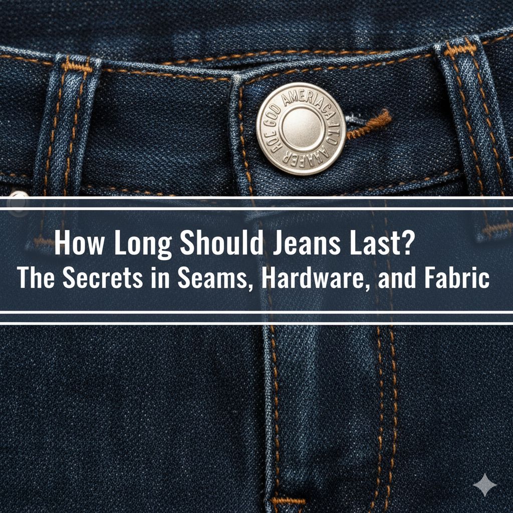 How Long Should Jeans Last? The Secrets in Seams, Hardware, and Fabric