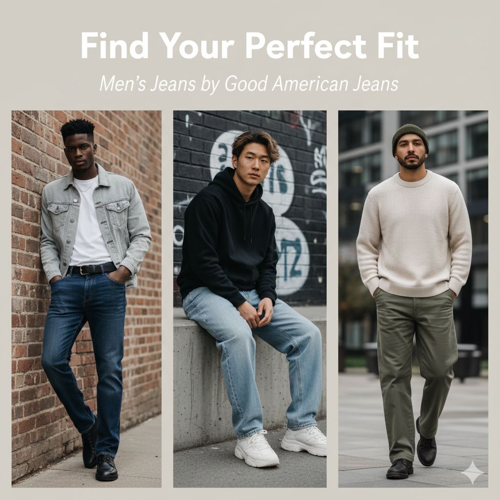 How to Choose the Perfect Men’s Jeans for Your Style
