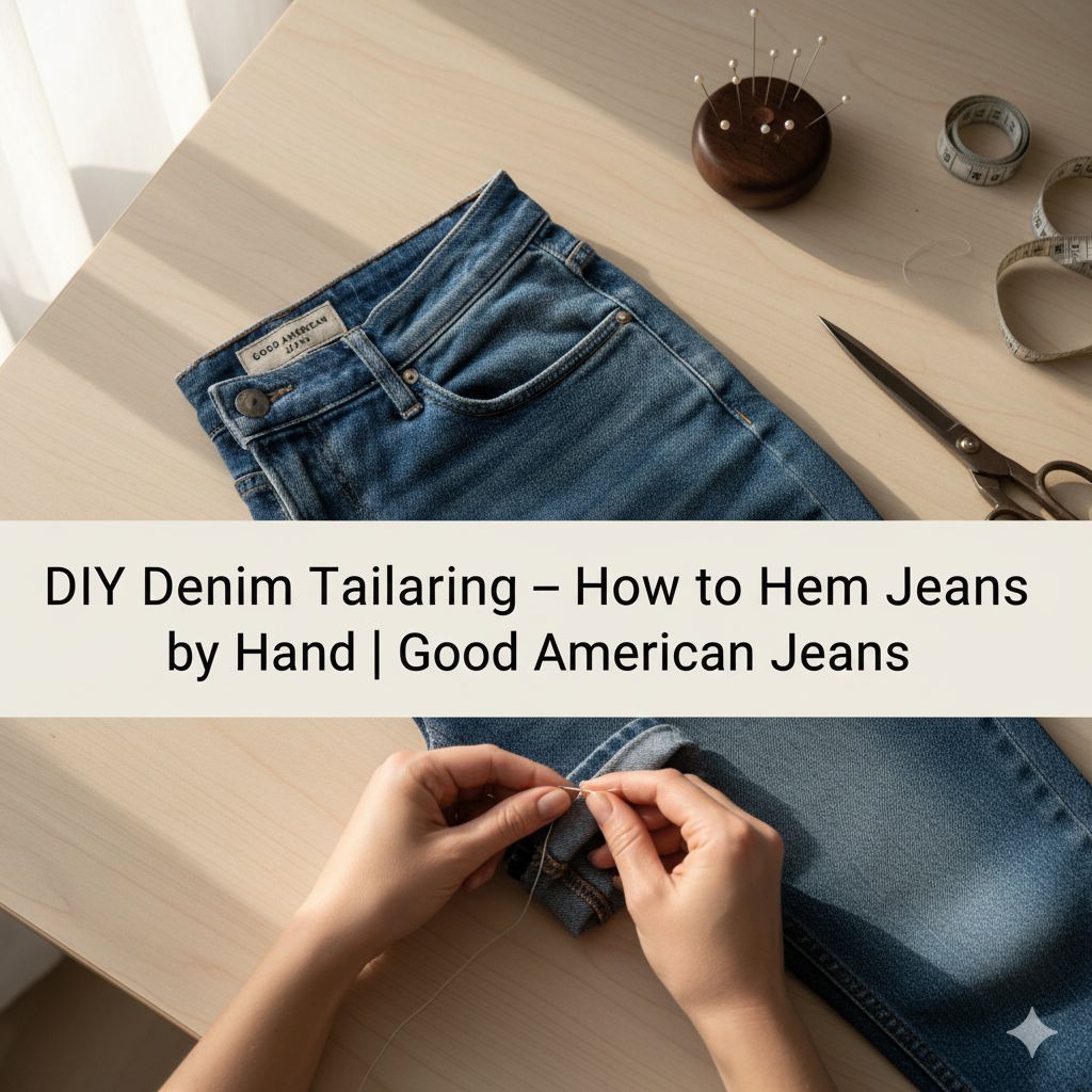 How to Hem Jeans by Hand – A Step-by-Step Guide for the Perfect Fit