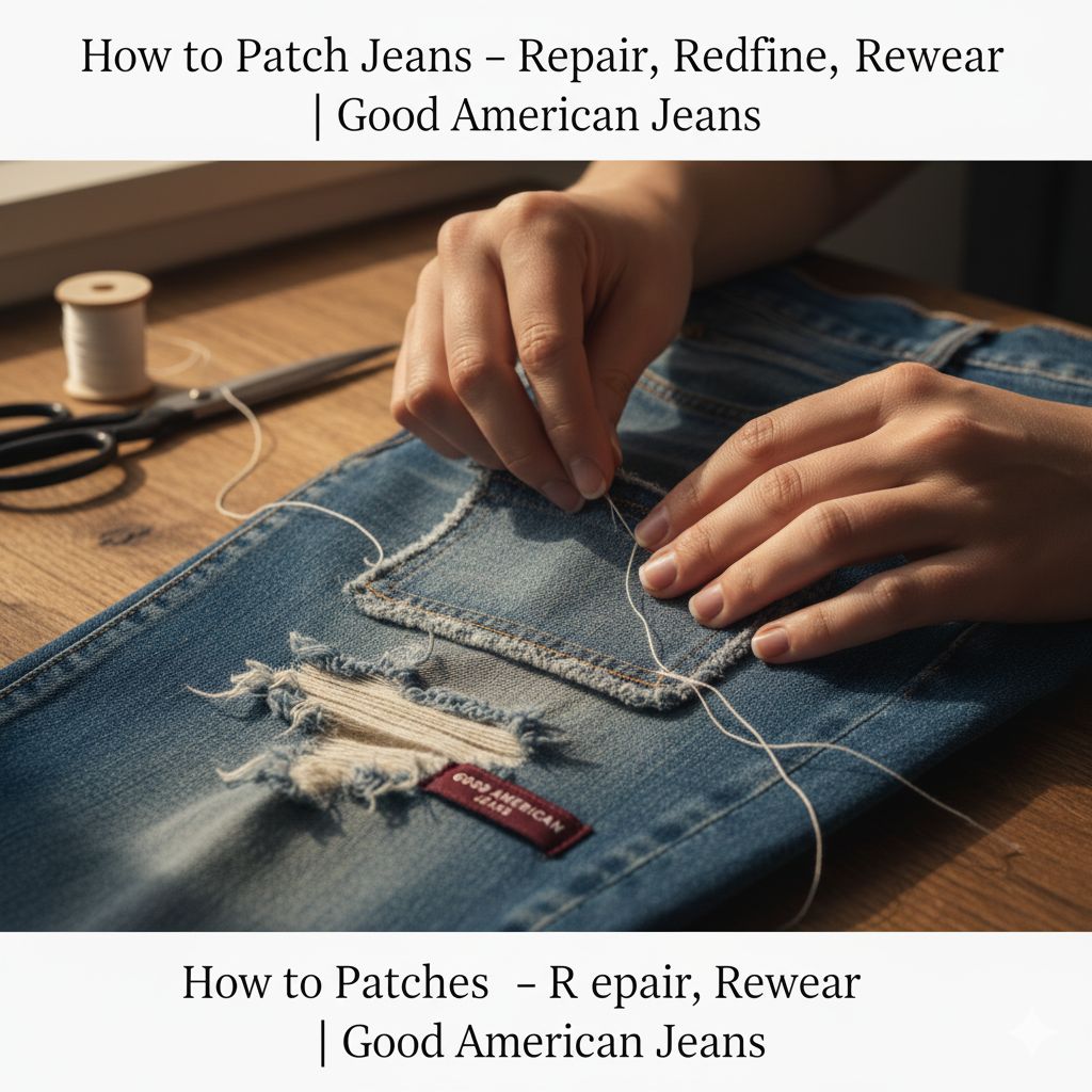 How to Patch Jeans and Bring Them Back to Life