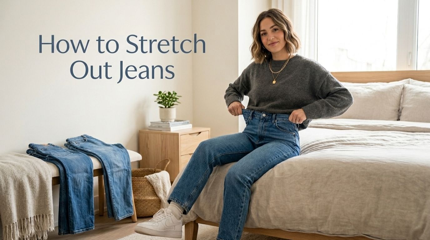 How to Stretch Out Jeans Without Ruining the Denim