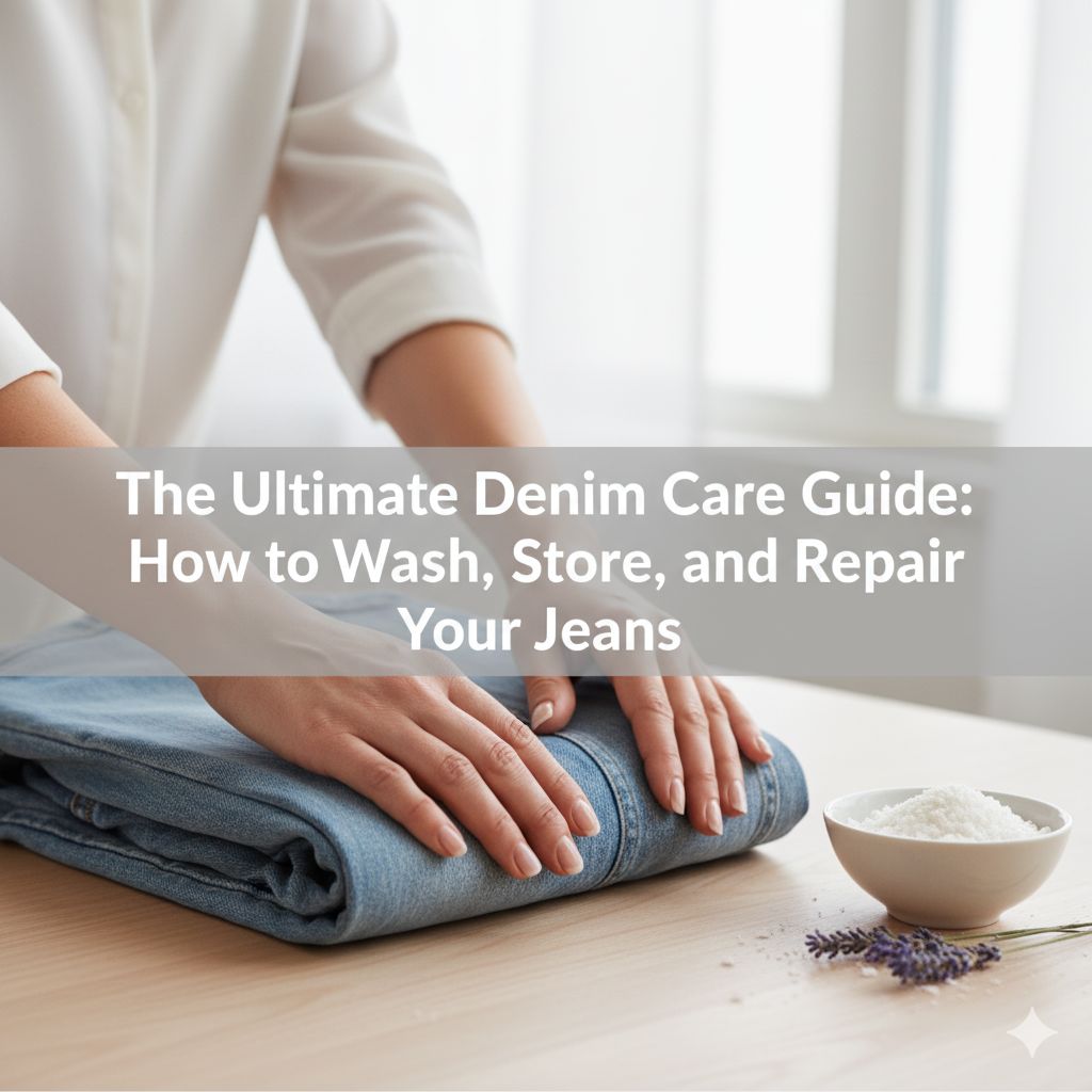 The Ultimate Denim Care Guide: How to Wash, Store, and Repair Your Jeans