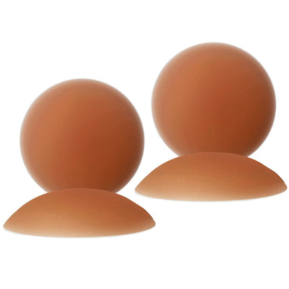 2 Pairs Seamless Bra Silicone Nipple Pasties Women Sticky Breast Petals