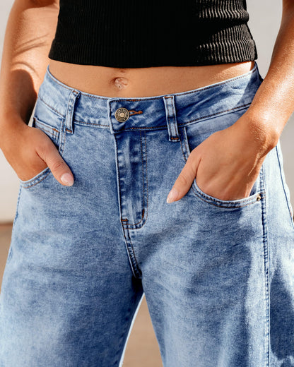 Barrel Jeans for Women High Waisted Stretch Denim Trouser Ankle Pants