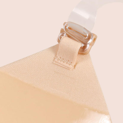 Invisible Adhesive Bra Sticky Strapless Bra with Halter Neck Strap