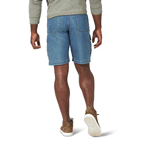Men's Classic Cargo Jeans Short Stretch Denim Short Pants