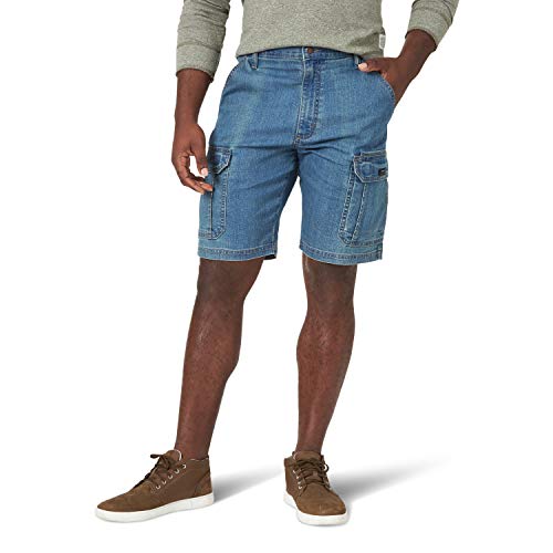 Men's Classic Cargo Jeans Short Stretch Denim Short Pants