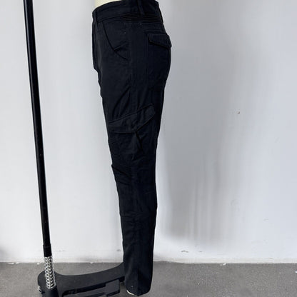 Men’s Motorcycle Protective Jeans Slim Fit Biker Punk Cargo Riding Denim Pants