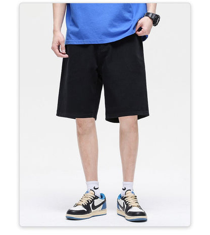 Men's Jean Shorts Classic Relaxed Fit Denim Pants