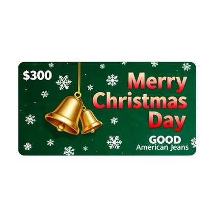 Merry Christmas Gift Card - Good American Jeans