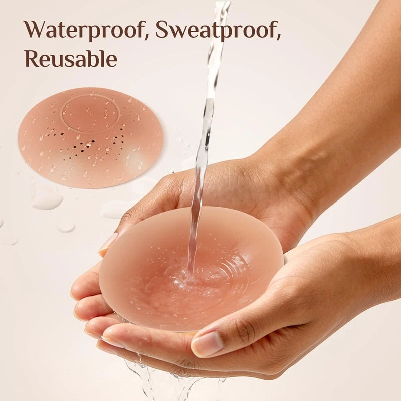 Waterproof silicone nipple covers for women sticky bra pasties