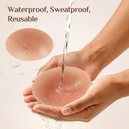 Waterproof silicone nipple covers for women sticky bra pasties