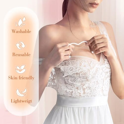 Sticky Bra Adhesive Backless Strapless Bra Women Silicone Nipple Covers