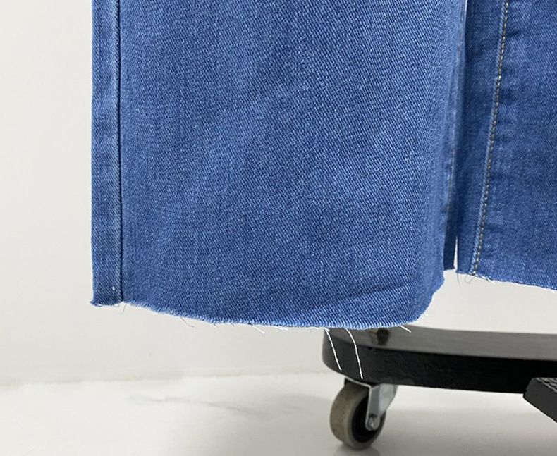 Women's Baggy Jeans Loose Ripped Denim Pants Distressed Wide Leg Palazzo Jeans