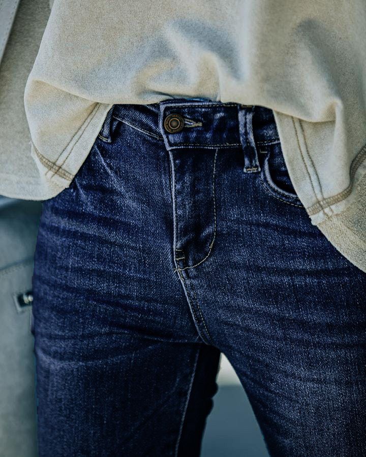 Women's Flare Bell Bottom Jeans High Waisted Bootcut Jeans Denim Pants