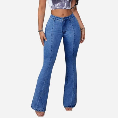 Flare Jeans for Women Bell Bottom Jeans High Waisted Denim Pants